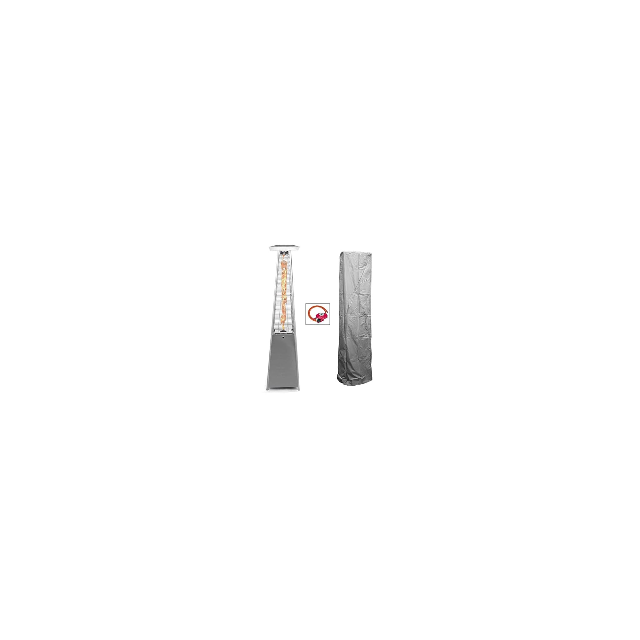 BUKO Outdoor Patio Gas Heater Garden, Camp, BBQ Parties Stainless