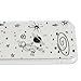 ycmcover iPhone 6 Plus 5.5 inches Case Transparent Anti-Slip TPU Back Cover Soft Bumper Gel Ultra Thin 3D Touch Printing for Iphone 6S Plus 5.5inch (astronaut)