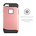 iPhone 7 Case, Snugg Apple iPhone 7 Dual Layer Slim Cover [Infinity Series] Protective Bumper Shell Skin – Rose Gold