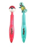 Pokemon Clicker Pens (2 Pack) - Squirtle, Pokeball