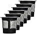Yesker 6 x Solo Coffee Pod Filters Compatible with Keurig K cup coffee system-Reusable Coffee Filter (DESIGN 1, 1)