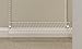 ClosetMaid 2846 ShelfTrack Ventilated Wire Shoe Shelf Kit, 3-Foot, White