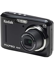 Kodak PIXPRO Friendly Zoom FZ43-BK 16MP Digital Camera with 4X Optical Zoom and 2.7" LCD Screen (Black)