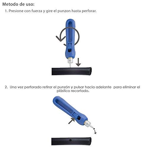 Punzon for Irrigation Tubes/Graphets/Drips Ø 3 mm.