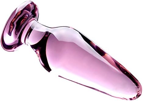 Female glass massage stick - super smooth personal body massager. Handheld Massagers Crystal glass massager Wand Toys for Women Men Pleasure toy (Bullet type（Ⅰ）)
