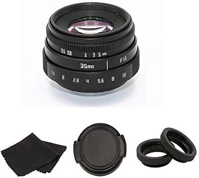 35 mm F1.6 CCTV C-Mount APS-C Objektiv 