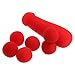 C-Pioneer Small Red Sponge Penis Balls Magic Tricks Toys Joke Stage Props