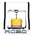 Robo R1+ ABS/PLA Assembled 3D Printer, Big Build Volume 8”x9”x10”  for Educators and Innovators