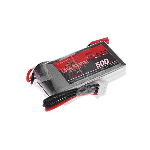 JIMI Brand Wild Scorpion 500mAh 25C MAX 35C 3S JST Plug Lipo Battery 11.1V for RC Car Airplane Blade CX Helicopter Part