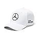 Mercedes AMG F1 Team Driver Puma Hamilton Baseball Cap White Official 2018