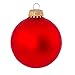 Kurt Adler Glass Marine Corps Logo Ball Ornament, 2 5/8-Inch