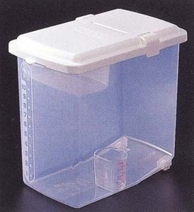 JapanBargain S-1826, Japanese Plastic Kome Bitsu Raw Rice Storage Container, 10 kgs