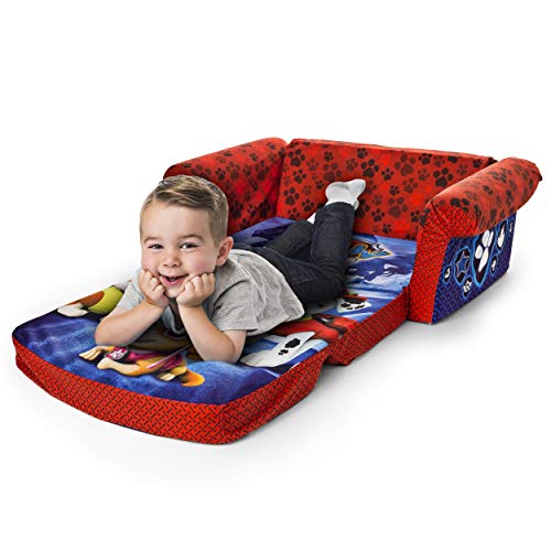 Marshmallow Furniture, Children's 2-in-1 Flip Open Foam Sofa, Paw Patrol, by Spin Master