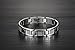 Mens Stainless Steel Bracelet Classic Link Wrist （Silver，11mm）