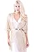 Womens Wedding Evening Wrap Shawl Glitter Metallic Prom Party Scarf with Fringe