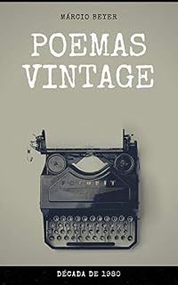 Livro Poemas Vintage: Década de 1980