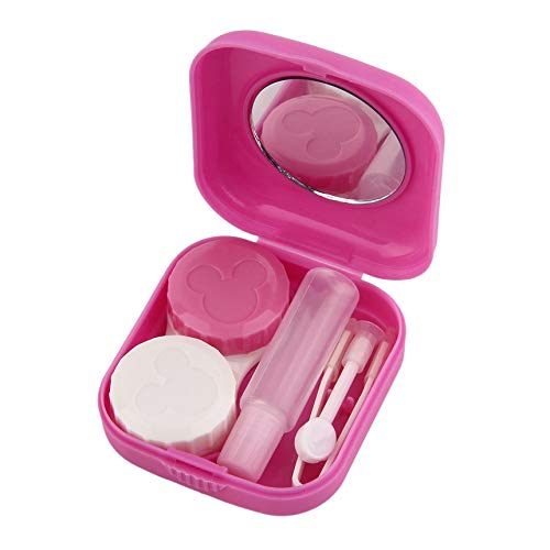 Robincure Plastic Mini Contact Lens Case Outdoor Travel Contact Lens Holder Container
