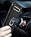 Ouba Galaxy S10 5G Case, [Dual Layer] 360 Degree Rotating Metal Ring Holder Kickstand Scratch Resistant Shockproof Hard Magnetic Car Mount Protective Case Cover for Samsung Galaxy S10 5G - Black