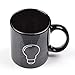 KLOUD City Heat Sensitive Color Changing Mug Coffee Cup/Tea Cup (Lightbulb)