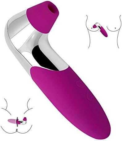 CherryL 12 Mode Sucker 12 Vibration Intensities 12 Sucking Modes Vibrater USB Rechargeable Silent Waterproof Bed Pleasure a-d-u-l-t Toy, Vibration Stimulation for Women