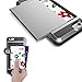 iPhone 6s Case, Anuck iPhone 6 Wallet case [Anti Scratch][Heavy Duty][Card Pocket] Hard Shell Dual Layer Hybrid Rubber Bumper Protective Card Case Cover for Apple iPhone 6 iPhone 6s 4.7 inch - Silver