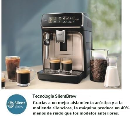 Moinho Automático para Máquina de Café Espresso - PHILIPS - EP3321/40 - Preto — foto 6 de 8