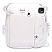 Sunmns Transparent Clear Hard Plastic Protective Cover Case for Fujifilm Instax Mini 8/8+/ 9 Instant Film Camera with Adjustable Strap