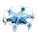 Dayan Anser Mini Hexacopter,Altitude Hold RC Helicopter Beginer Drones,Mobile Wifi Control，6 Axis Gyro System Micro Helicopters With 0.3MP Camera,Nano Vehicle Toys USB Charge, LED Flash Light (Blue)