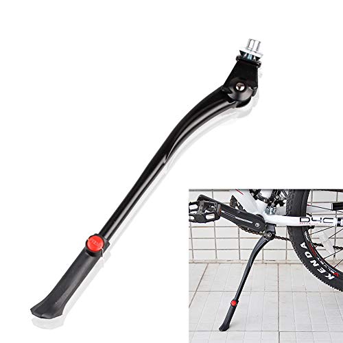 Greallthy Bike Kickstand,Bicycle Aluminum Alloy Kickstand Adjustable for 24-29 Inch Bicycles