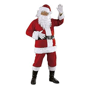 Rubies Disfraz Papa Noel Luxe AD