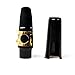 Andoer Alto Sax Saxophone Mouthpiece with Cap Metal Buckle Reed Case Cleaning Brush