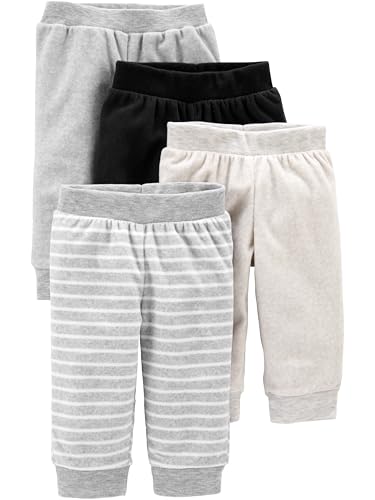 Simple Joys by Carter's unisex-baby 4-pack Fleece Pants