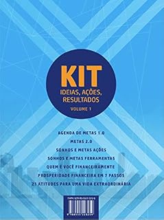 Livro KIT IDEIAS, AÇÕES, RESULTADOS: VOCÊ NO CONTROLE DE SUA VIDA