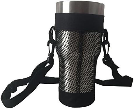 kitchenhoney portable web Cover cup for yeti RTIC cup 30OZ with buckle for comping picnic hiking outdoors (Tumbler not include)