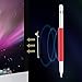 FRTMA Compatible with Apple Pencil Magnetic Sleeve, Soft Silicone Holder Grip Compatible with Apple iPad Pro Pencil, Red (Apple Pencil Not Included)
