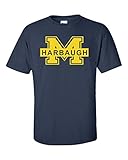 Jacted Up Tees Jim Harbaugh Michigan Football Men's T-Shirt SHIPS FROM OHIO USA