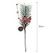 AGEOMET 16 Pack Christmas Pine Picks 11.8 Inch Artificial Pine Picks for Christmas Party Gift Home Decorations, 4 Styles