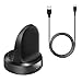 EveShine Samsung Gear S3 Charger, Replacement Gear S3 Classic/Frontier Charger Charging Cradle Dock for Samsung Galaxy Gear S3 Classic/Frontier Smart Watch