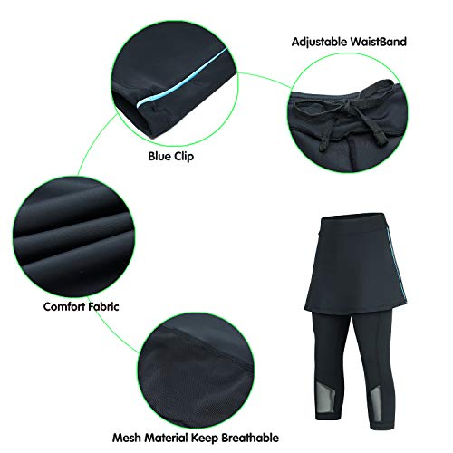 image for ANIVIVO Cycling Pants Capris Bike Tight Pants for Women, Road Bike 3/4