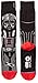 Stance Men's Vader Crew Socks, Black, MD (Men's Shoe 6-8.5)