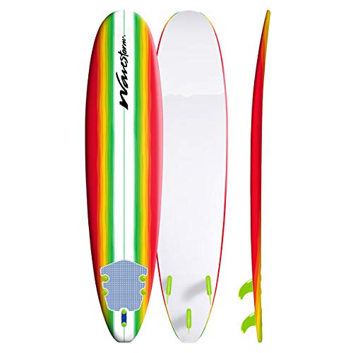 Wavestorm 8′ Classic Surfboard, Multi