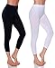 Emmalise Women's Active Clothing Capri Seamless Legging - Regular and Plus Sizes