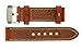 JP Leatherworks Men's M121-Tan-22 22mm Panerai Style Leather Tan Watch Band