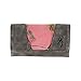 Browning Wallet Baily Large Gunmetal Grey/Coral