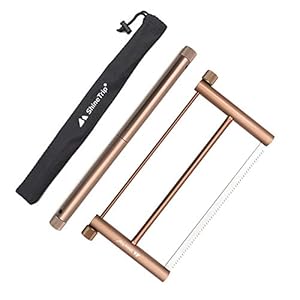 Walmeck Multiductionele inklapbare houtzaag, handlegering, van aluminiumlegering, draagbare mini-tuinzaag voor…