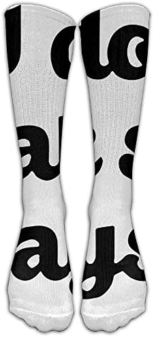 ZHONGJIAN Unisex Knee High Long Socks I Do I Do What She Says Sport Wrist Socks