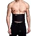 Cotill Waist Trimmer Ab Belt for Men Women - 3 Adjustable Closure Waist Trainer - Stomach Wrap Slimming Sauna Weight Loss Belts and Lower Back Lumbar Support