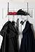 SLH Over The Door Hooks with Shelf, Chrome Finish