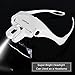 Head Magnifier, UNIFUN Headband Magnifying Glass with Bright LED Light and 5 Replaceable Lenses: 1.0X, 1.5X, 2.0X, 2.5X, 3.5X