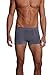 Boody Body EcoWear Men’s Boxer Brief Seamless Underwear Made From Natural Organic Bamboo Viscose – Soft Breathable Eco Fashion For Sensitive Skin - Grey, Small